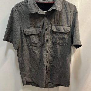 Eddie Bauer- short sleeve dress shirt